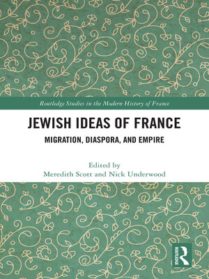 cover image of Jewish Ideas of France
